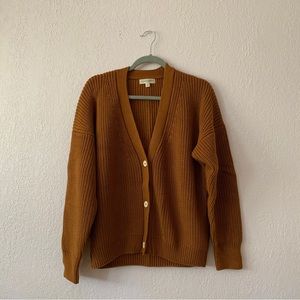 Tradlands Burnt Sienna Shelter Cardigan
